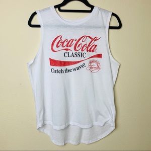 NWOT COCA COLA classic “catch the wave” tank